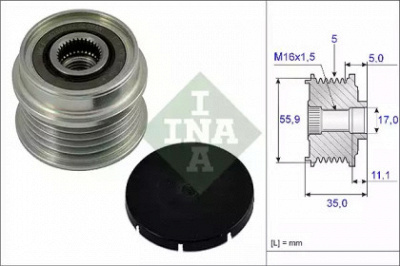 WILMINK GROUP wg1253588 -  Механизм свободного хода генератора